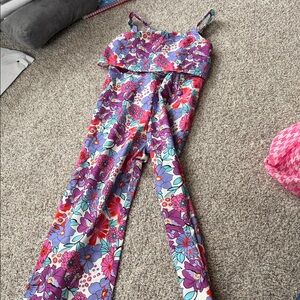 Floral girls Jumpsuit